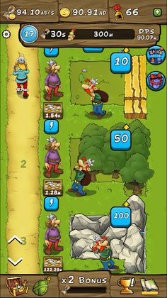 Idle Asterix - Screenshot 2