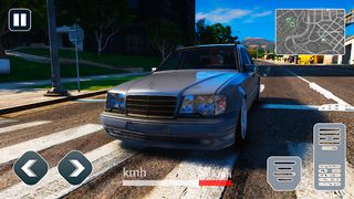 E500 Mercedes-Benz: Car Game - Screenshot 2