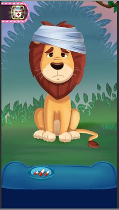 animal doctor jungle kids game - Screenshot 3