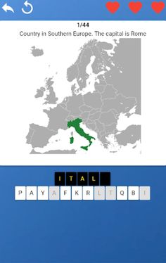 Countries of Europe - maps, fl - Screenshot 2