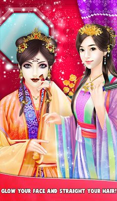 Chinese Girl Dressup Makeup - Screenshot 1