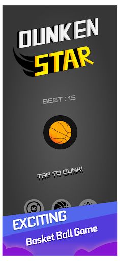 Hoop Shot Mini basketball - Screenshot 1