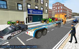 US Police Moto ATV Quad Bike - Screenshot 1