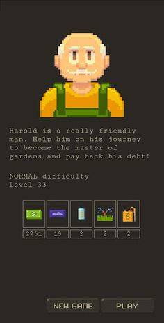 Harold and the dandelions - Screenshot 1