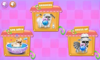 beautiful caring dog game - Screenshot 1