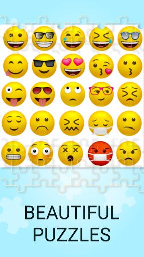 Emoji jigsaw puzzles games - Screenshot 3