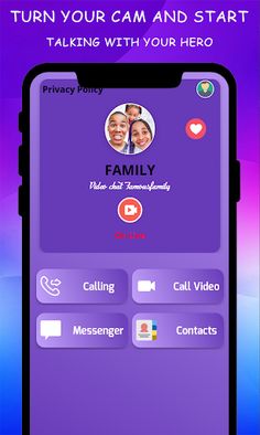 FamousTubeFamily fake call & V - Screenshot 2