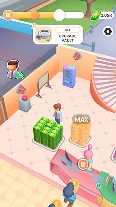 My Little Vault: Bank Game - Screenshot 3