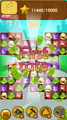 Capitalist Millionaire Match 3 - Screenshot 2