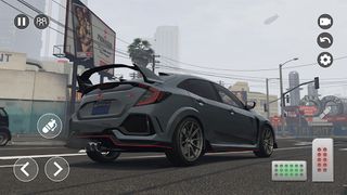 Real Car Simulator Civic Drive - Screenshot 3