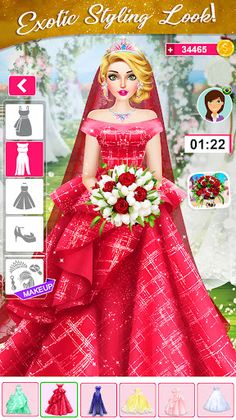 Wedding Dress up Girls Games - Screenshot 3