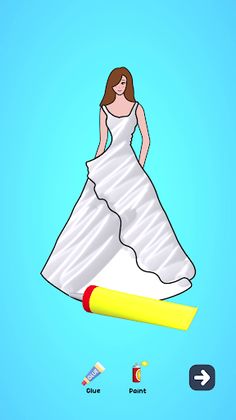 Glitter Dress DIY - Screenshot 1