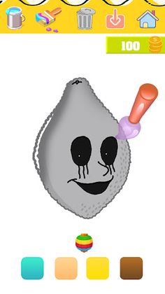 Ms Lemons Scary Coloring - Screenshot 3