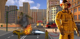Real Firefighter 3D Simulator - Screenshot 1
