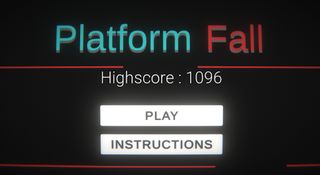 Platform Fall - Screenshot 1
