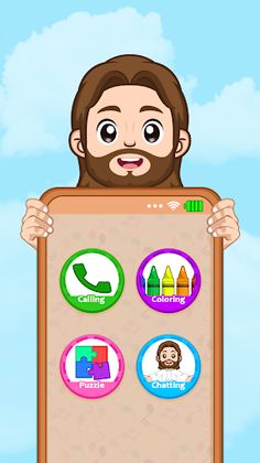 Jesus Phone: Bible Games - Screenshot 1