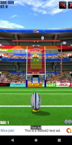 Extreme Rugby - Screenshot 1