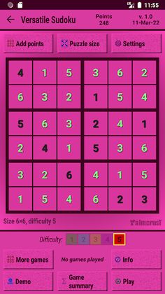 Versatile Sudoku - Screenshot 2