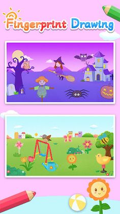 Creative fingerprint drawing - Screenshot 2