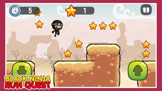 Black Ninja Run Quest - Screenshot 2