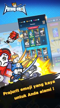 Perang Emoji-Tower Defense - Screenshot 3