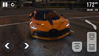 Car Driving Bugatti Game 3D - Screenshot 2