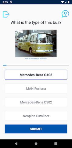 Bus Quiz XTR - Screenshot 2