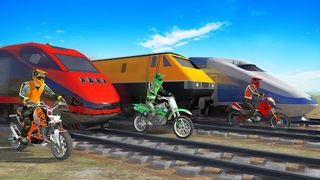 Bike vs Train Racing 3D - Screenshot 3