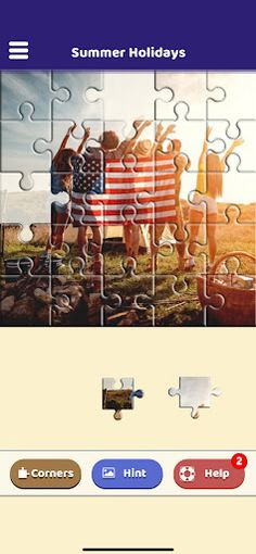 Summer Holidays Puzzle - Screenshot 3