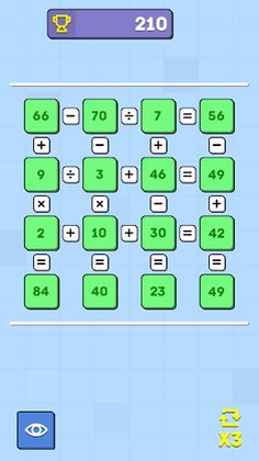 Mathematical squares - Screenshot 4