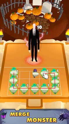 Merge Fight: Halloween Monster - Screenshot 1