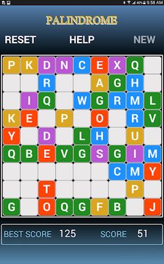 Lines 98 - Palindrome 5 Letter - Screenshot 4