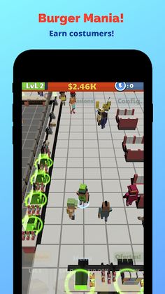 Burger Mania - Idle Tycoon Bur - Screenshot 4