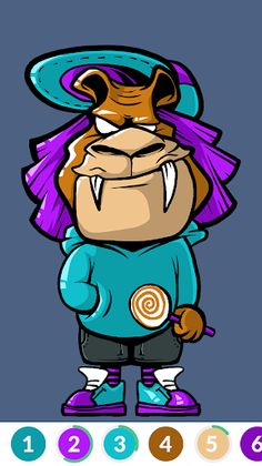 Easy Color by Number Coloring - Screenshot 3