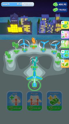 Wind Energy Idle - Screenshot 2