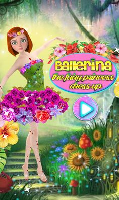 Ballerina Fairy Dressup Game - Screenshot 3
