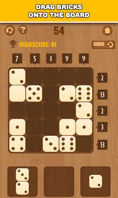 Math on bricks - Number puzzle - Screenshot 3