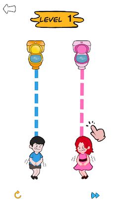 Toilet Rush: Draw to Pee - Screenshot 1