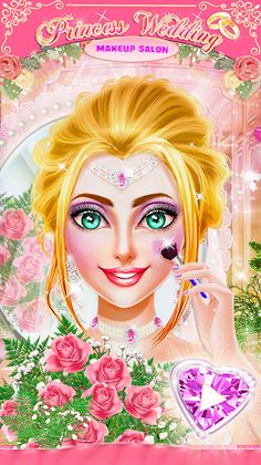 MakeUp Salon Princess Wedding - Screenshot 1