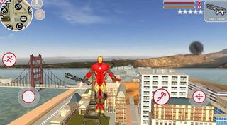 Iron Superhero Rope - Hero War - Screenshot 3