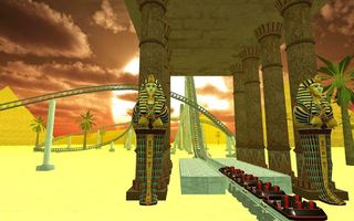 VR Desert Roller Coaster Egypt - Screenshot 3