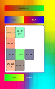 2048 Colors@ - Screenshot 1