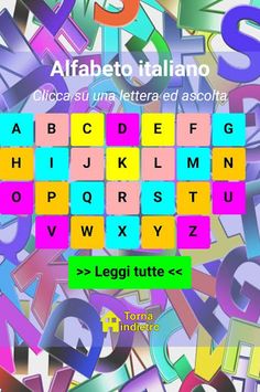 Alfabeto italiano - Screenshot 2