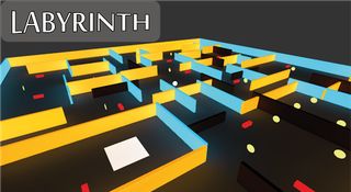 3D Neon Maze - Lite - Screenshot 1