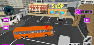 Real Bus Driving Simuation 3d - Screenshot 1