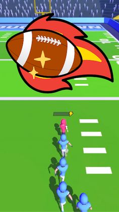 Rugby Runner-Touchdown Derby - Screenshot 1