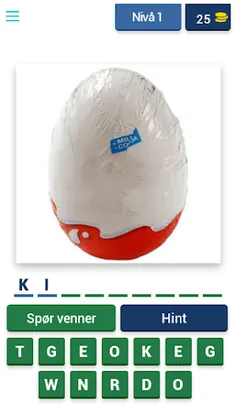 Norsk Dagligvare Quiz: Mat og - Screenshot 1