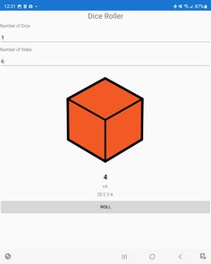 Dice Roller - Screenshot 3