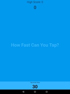 How Fast Can You Tap? - Screenshot 2