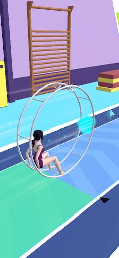 Wheel Gymnastics Jump - Screenshot 1